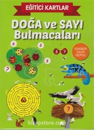 Doğa ve Sayı Bulmacaları / Etkinlik Kartları