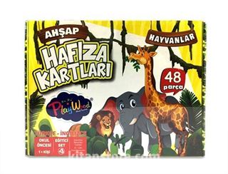 Ahşap Hafıza Kartları Türkçe İngilizce (Ony-007)