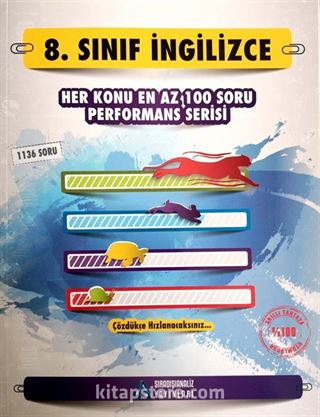 8. Sınıf İngilizce Performans Serisi Soru Bankası