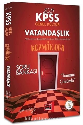 2019 KPSS Kozmik Oda Vatandaşlık Tamamı Çözümlü Soru Bankası