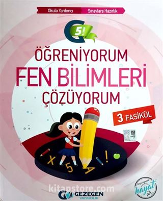 5. Sınıf Öğreniyorum Fen Bilimleri Çözüyorum (3 Fasikül)