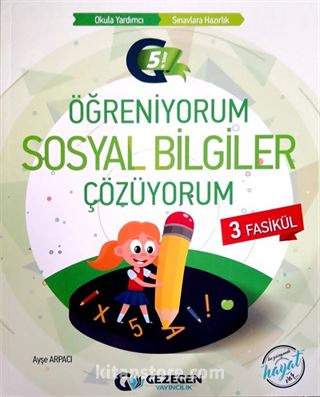 5. Sınıf Öğreniyorum Sosyal Bilgiler Çözüyorum (3 Fasikül)