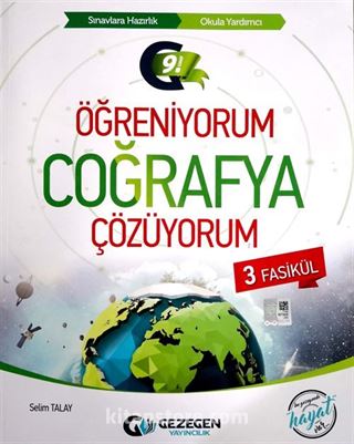 9. Sınıf Öğreniyorum Coğrafya Çözüyorum (3 Fasikül)