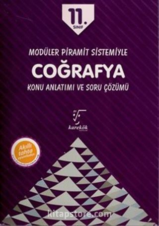 11. Sınıf Modüler Piramit Sistemiyle Coğrafya Konu Anlatımı ve Soru Çözümü