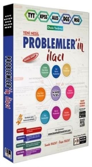 TYT-KPSS-ALES-DGS-MSÜ Problemlerin İlacı