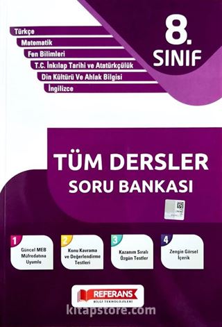 8. Sınıf Tüm Dersler Soru Bankası