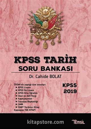 2019 KPSS Tarih Soru Bankası