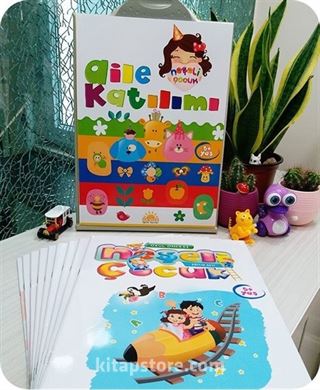 Neşeli Çocuk Eğitim Seti (5+ Yaş) (8 Kitap)