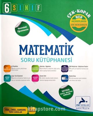 6. Sınıf Matematik Soru Kütüphanesi