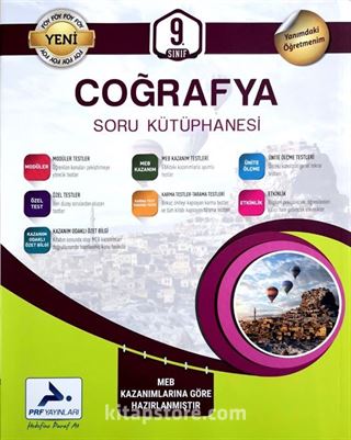 9. Sınıf Coğrafya Soru Kütüphanesi