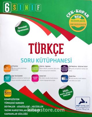 6. Sınıf Türkçe Soru Kütüphanesi