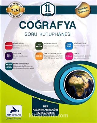 11. Sınıf Coğrafya Soru Kütüphanesi