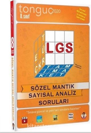 8. Sınıf LGS Sözel Mantık Sayısal Analiz Soruları