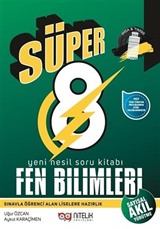 8. Sınıf Süper Fen Bilimleri Soru Kitabı