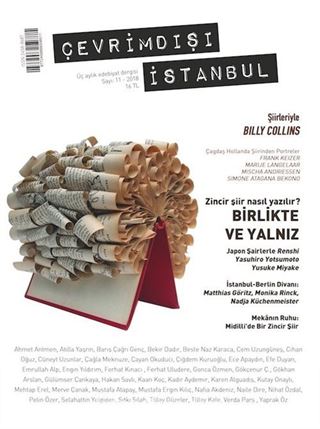 Çevrimdışı İstanbul İki Aylık Edebiyat Dergisi Sayı:11 Ekim-Kasım-Aralık 2018