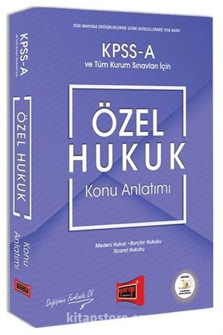 KPSS A Grubu Özel Hukuk Konu Anlatımı