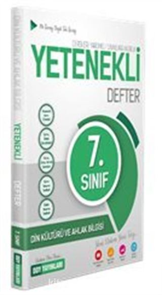 7. Sınıf Din Kültürü ve Ahlak Bilgisi Yetenekli Defter