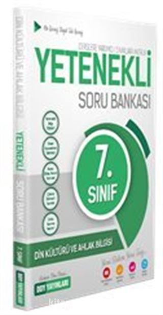 7. Sınıf Din Kültürü ve Ahlak Bilgisi Yetenekli Soru Bankası