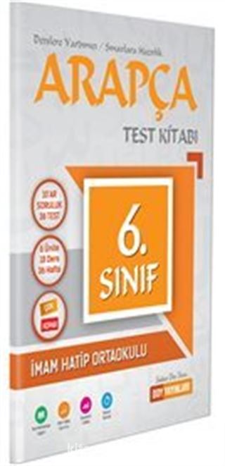 6. Sınıf Arapça Test Kitabı