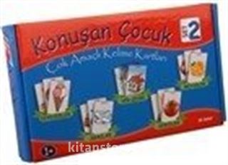 Konuşan Çocuk Çok Amaçlı Kelime Kartları Set 2