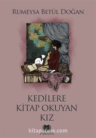 Kedilere Kitap Okuyan Kız