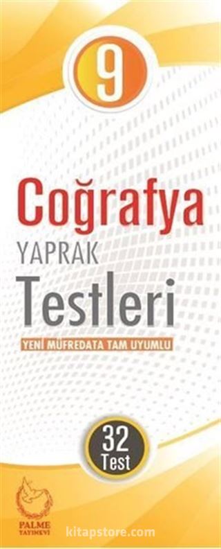 9. Sınıf Coğrafya Yaprak Testleri