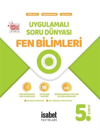 5. sınıf Fen Bilimleri Uygulamalı Soru Bankası