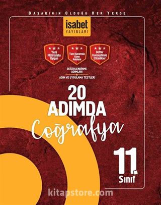 11. Sınıf 20 Adımda Coğrafya