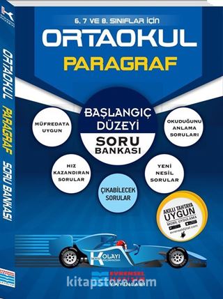 8. Sınıf Ortaokul Başlangıç Düzeyi K Serisi Paragraf Soru Bankası