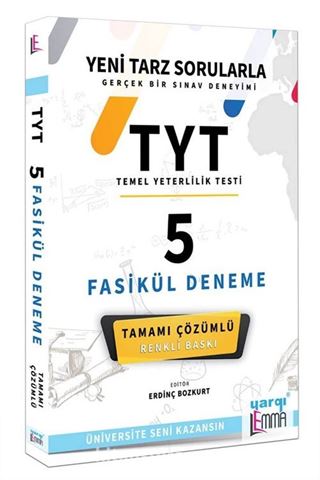 YKS TYT Lemma Tamamı Çözümlü 5 Fasikül Deneme