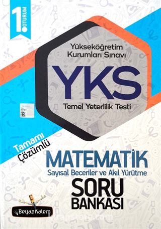 YKS 1. Oturum Matematik Sayısal Beceriler ve Akıl Yürütme Soru Bankası