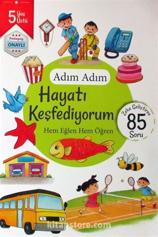 Adım Adım Hayatı Keşfediyorum 5 Yaş -