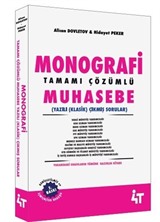 Monografi Tamamı Çözümlü Muhasebe Yazılı (Klasik) Çıkmış Sorular