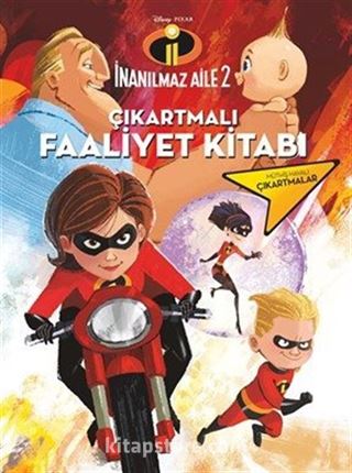 İnanılmaz Aile 2 Çıkartmalı Faaliyet Kitabı