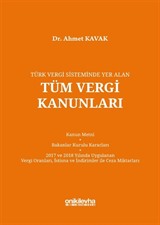 Türk Vergi Sisteminde Yer Alan Tüm Vergi Kanunları