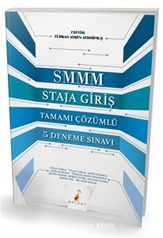 SMMM Staja Giriş Tamamı Çözümlü 5 Deneme Sınavı