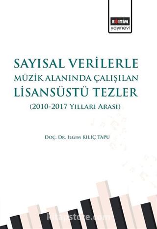 Sayısal Verilerle Müzik Alanında Çalışılan Lisansüstü Tezler