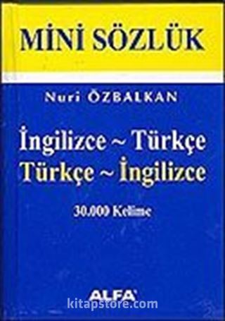 İngilizce Türkçe / Türkçe - İngilizce Mini Sözlük