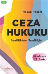 Ceza Hukuku (Genel Hükümler-Temel Bilgiler)