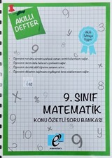 9. Sınıf Matematik Konu Özetli Soru Bankası Akıllı Defter