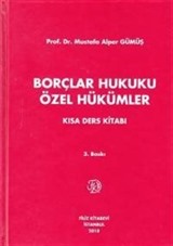 Borçlar Hukuku Özel Hükümler (Kısa Ders Kitabı)