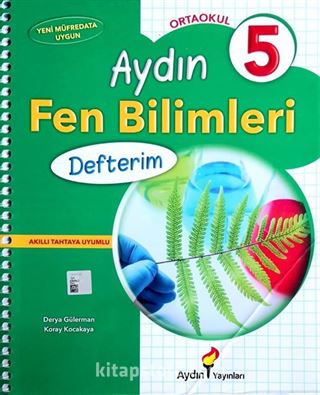 Ortaokul 5 Aydın Fen Bilimleri Defterim