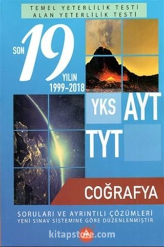 YKS AYT TYT Coğrafya Son 19 Yılın Çıkmış Soruları ve Ayrıntılı Çözümleri