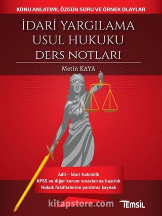 İdari Yargılama Usul Hukuku Ders Notları