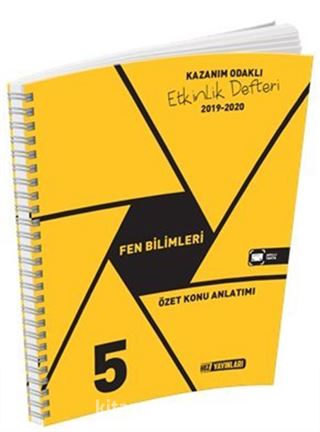 5. Sınıf Fen Bilimleri Özet Konu Anlatımı Etkinlik Defteri