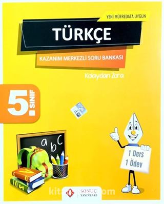 5. Sınıf Türkçe Kazanım Merkezli Soru Bankası Set