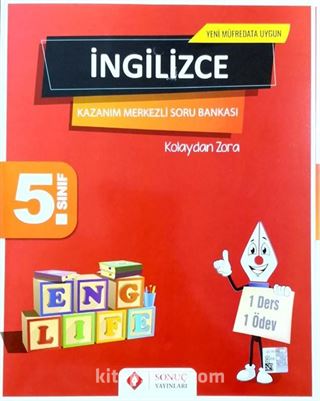 5. Sınıf İngilizce Kazanım Merkezli Soru Bankası Set