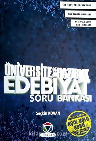 Üniversite'ye Hazırlık Edebiyat Soru Bankası