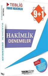 Tebliğ İdari Hakimlik 9+1 Deneme