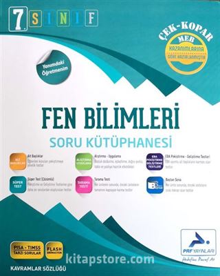 7. Sınıf Fen Bilimleri Soru Kütüphanesi